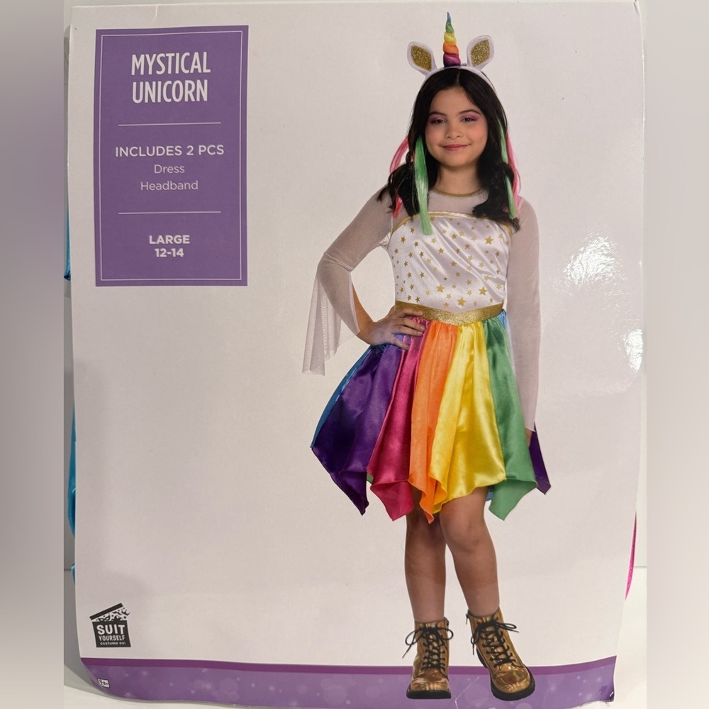 Mystical Unicorn Kids Costume - Picture 7 of 7